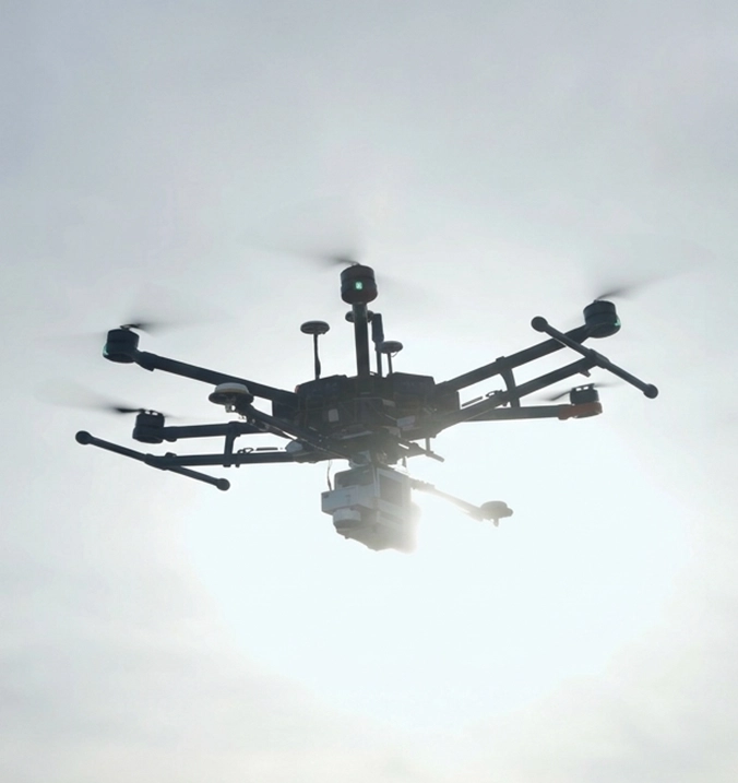 Drone LiDAR_Labre et associés, arpenteurs-géomètres